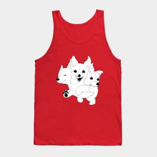 Corgerberus Tank Top